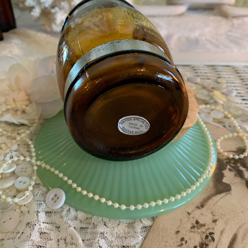 Vintage Amber Glass Stein🍺 - Picture 12 of 15